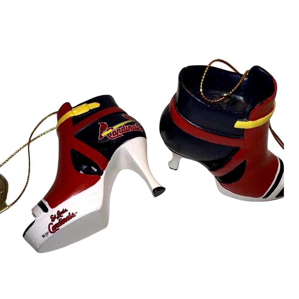 St. Louis Cardinals "Spot the Edge" Shoe Ornament Stiletto Collection